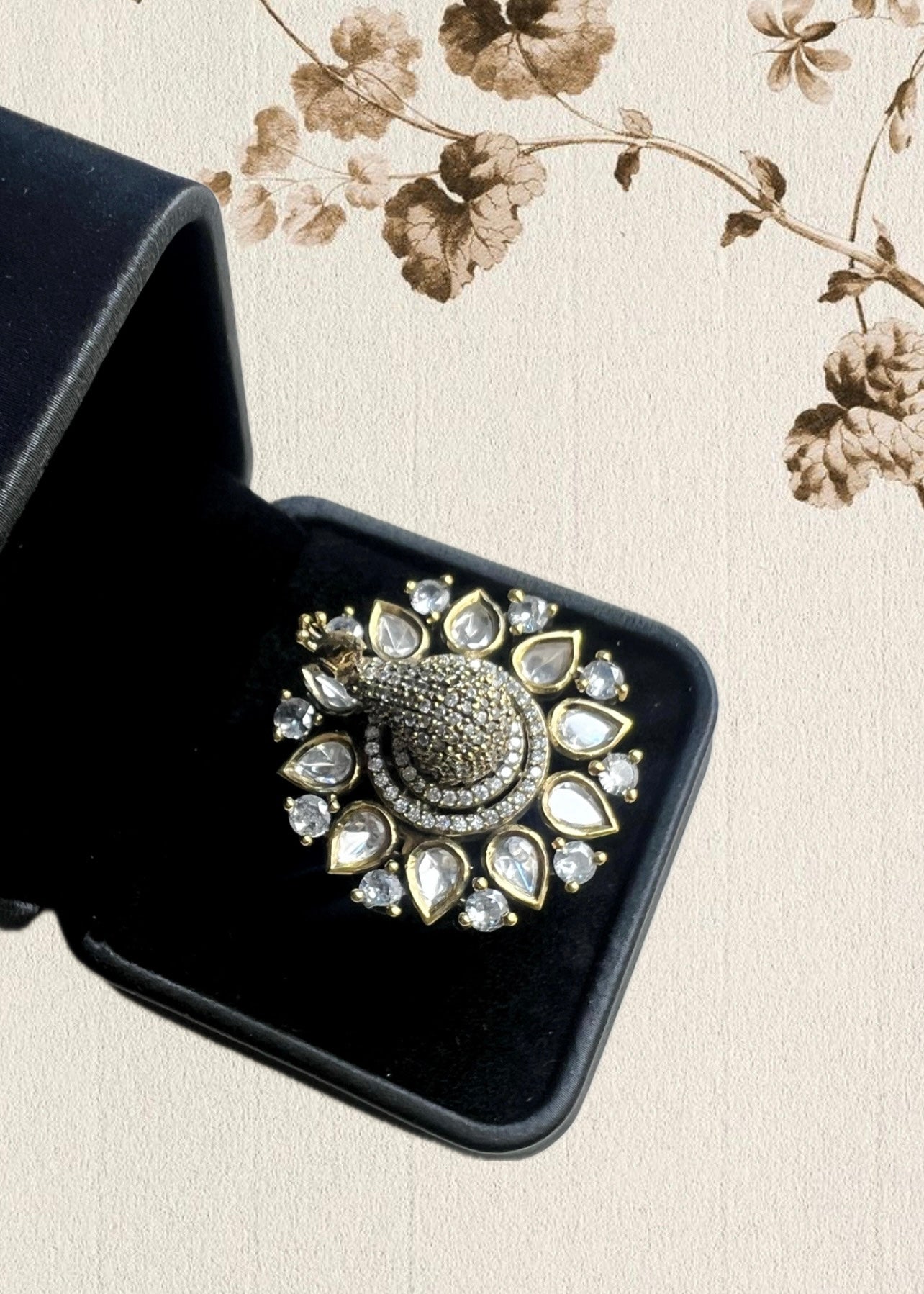 Peacock Ring
