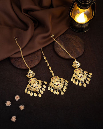 Gulshan Earrings tika